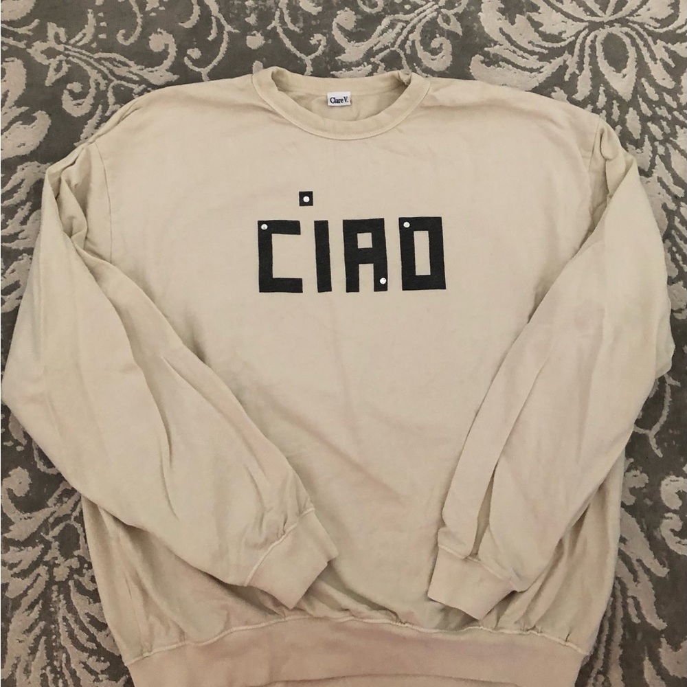 “Ciao” sweatshirt 🇮🇹